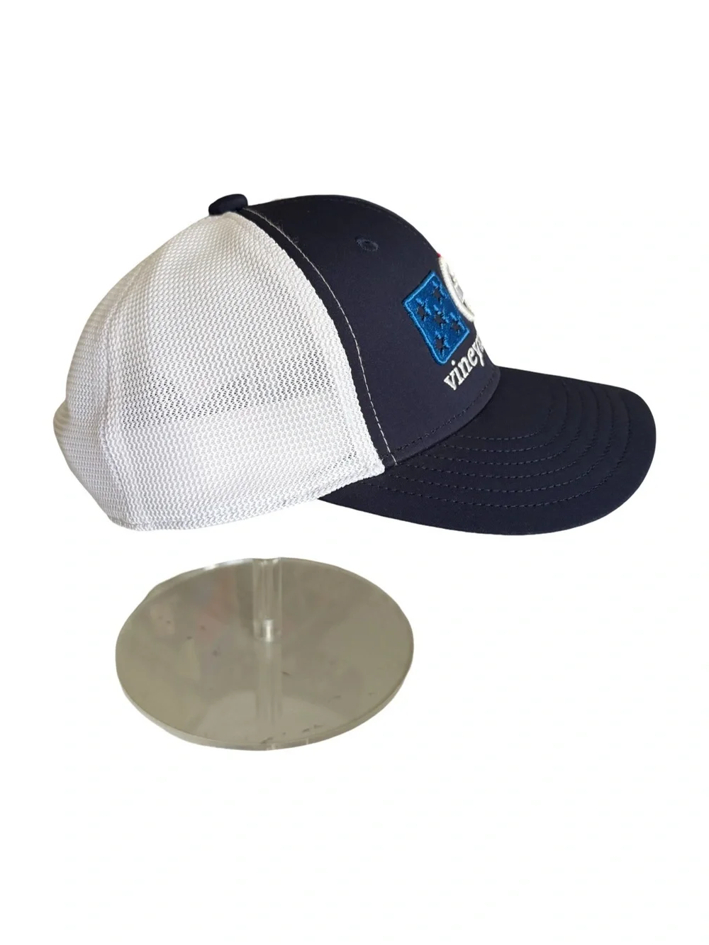 Vineyard Vines Youth American Flag Mesh Trucker Snapback Hat NWOT
